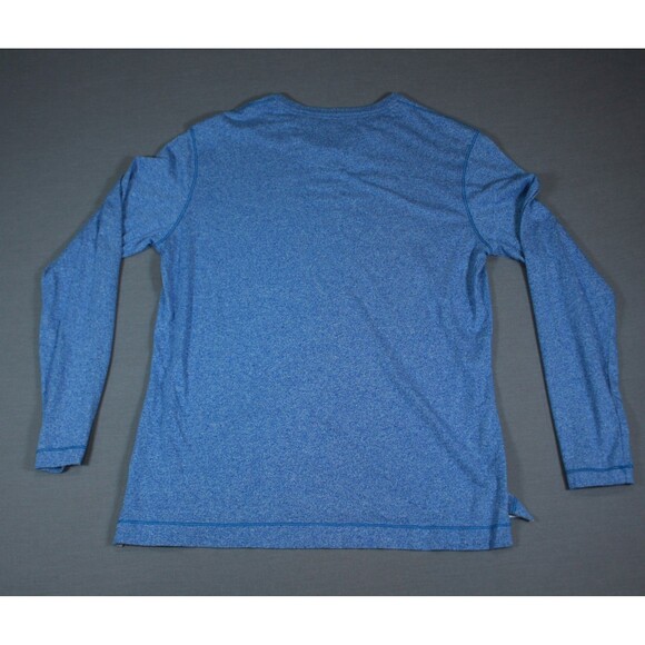 Robert Graham Shirt Men's Blue Long Sleeve Knit Pullover Colorful Tee Crew Sz M - Picture 2 of 12